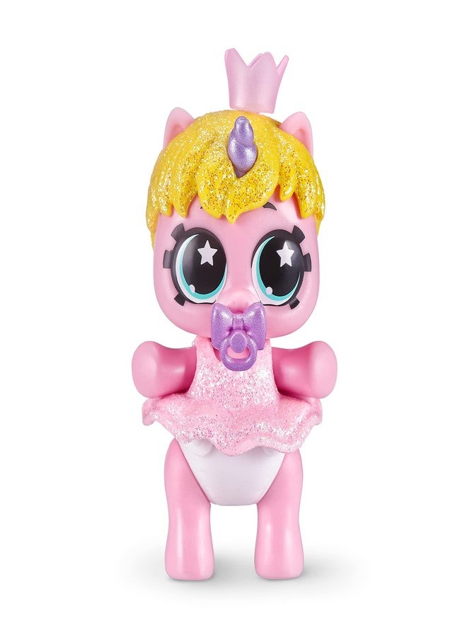 5 Surprise Unicorn Squad Series 5 - Newborn Unicorn Squad by ZURU (2 Pack) Exclusive and Mystery Collectibles Toys White/Light Blue - Image 5